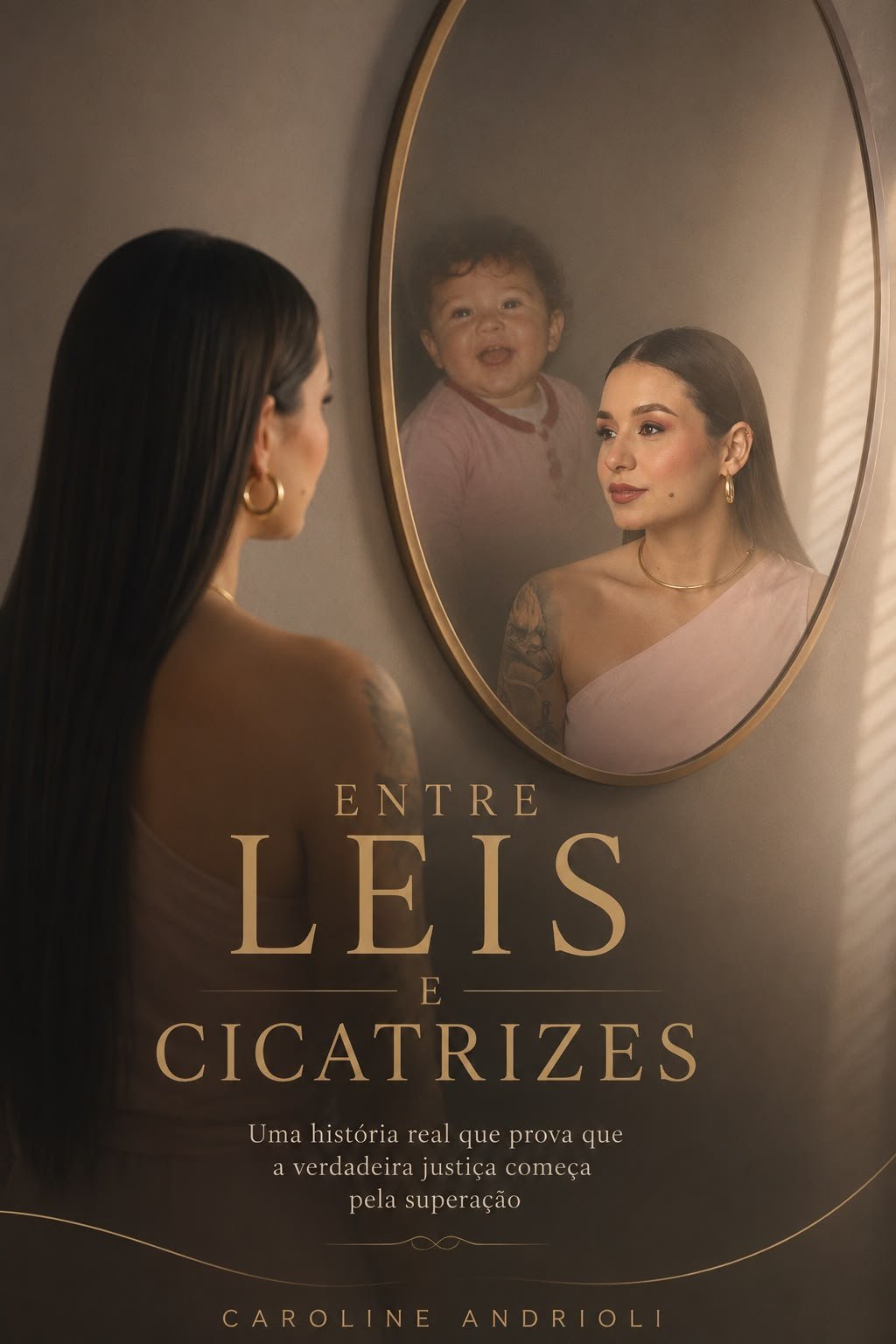 Livro Entre Leis e Cicatrizes - Dra. Caroline Andrioli